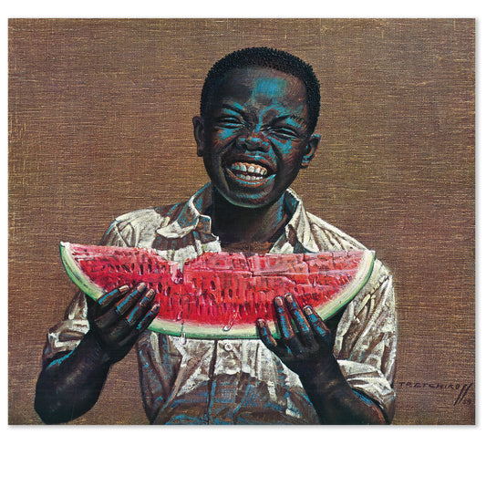 Boy with Melon (1959) - Tretchikoff Print