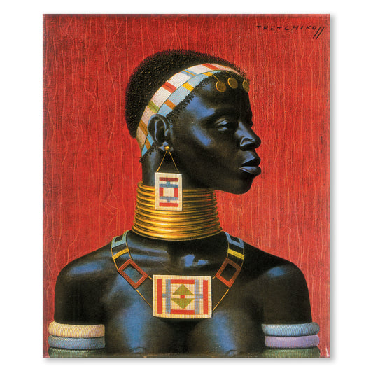 Ndebele woman - Tretchikoff Print