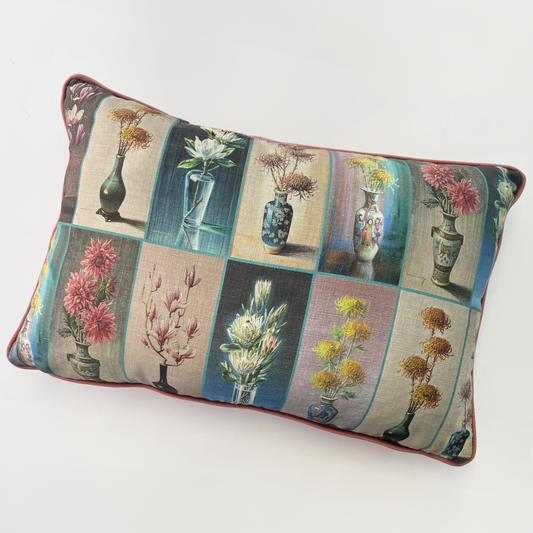 Collection of Vases Rectangle Cushion Cover - Tretchikoff