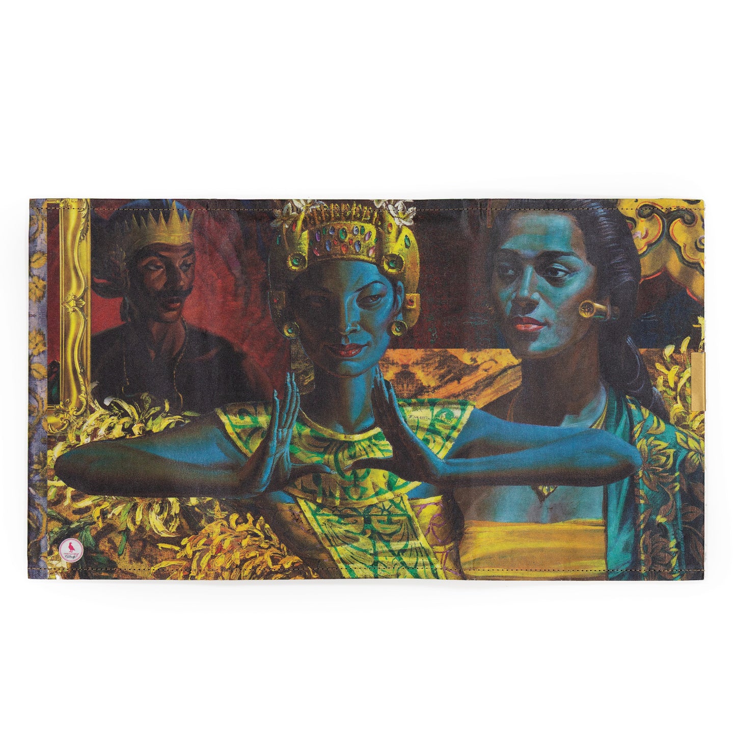 Wren Design ProtectPaper® Notebook Organiser - GOLD - Tretchikoff Collage