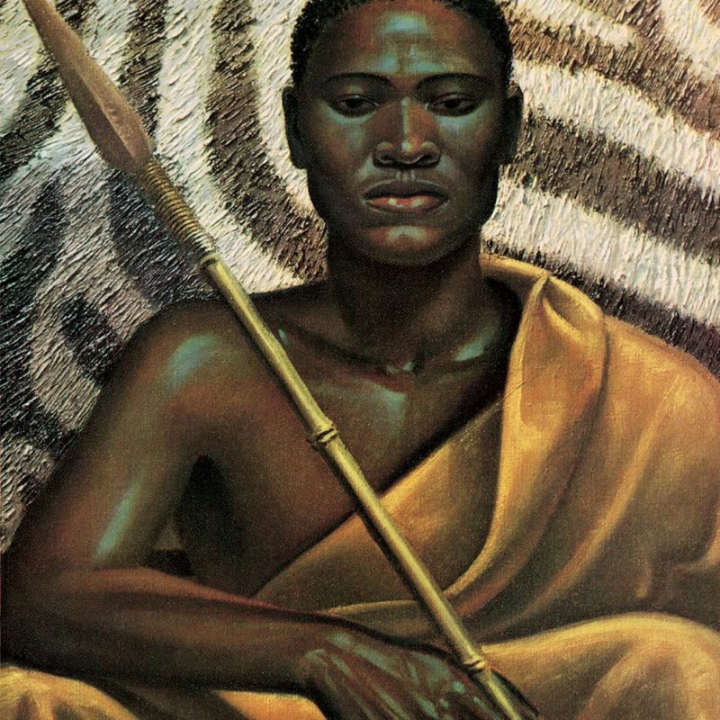 Xhosa Warrior Wallpaper - Tretchikoff