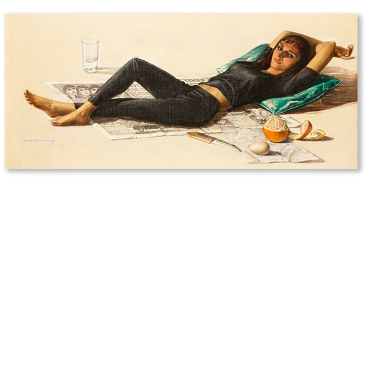 Beatnik Girl - Tretchikoff Print