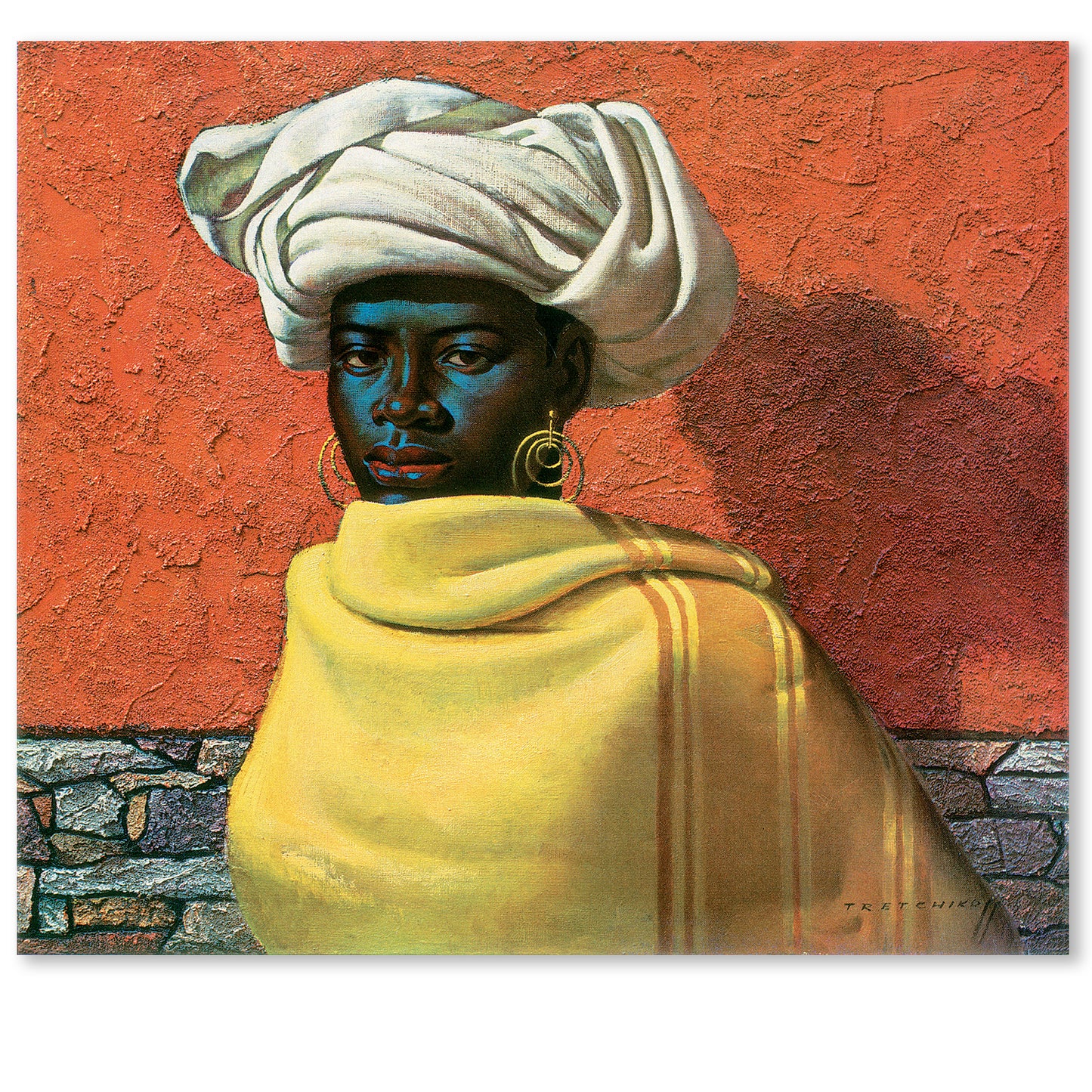 Swazi Girl - Tretchikoff Print