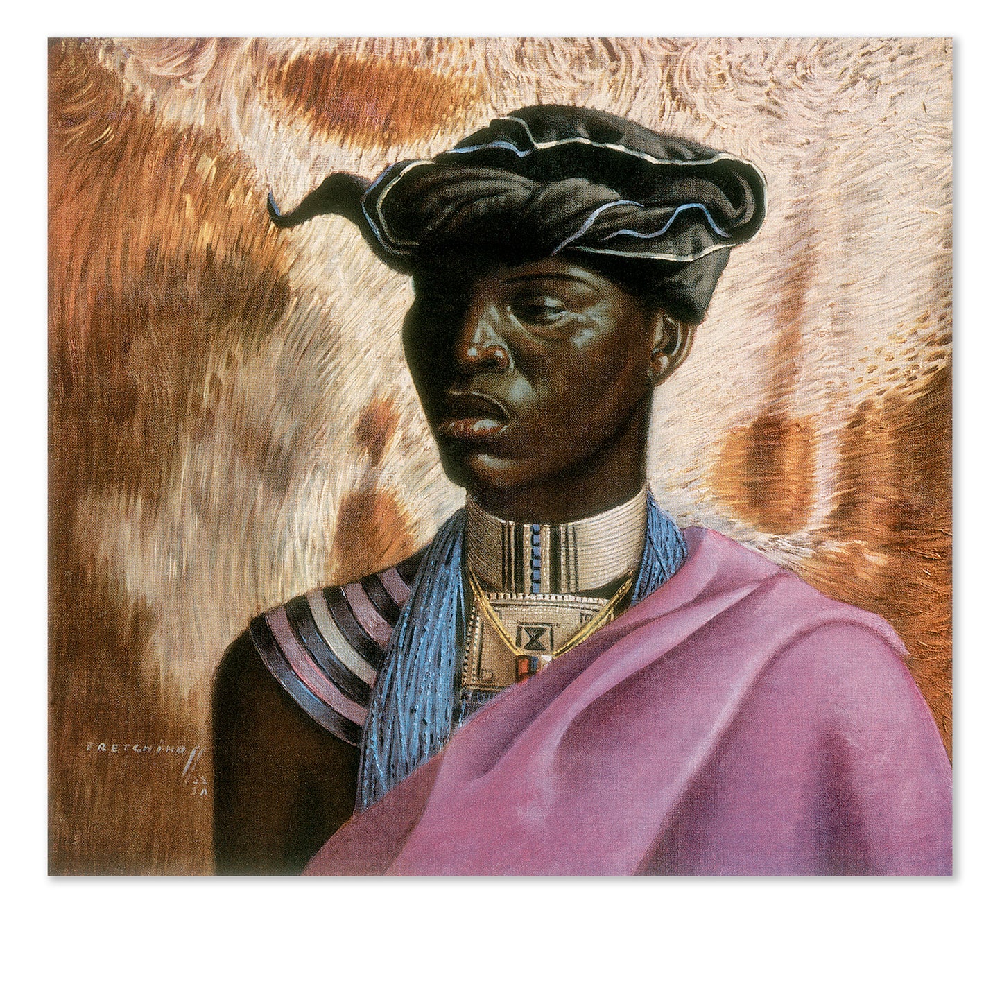 Xhosa Chief - Tretchikoff Print