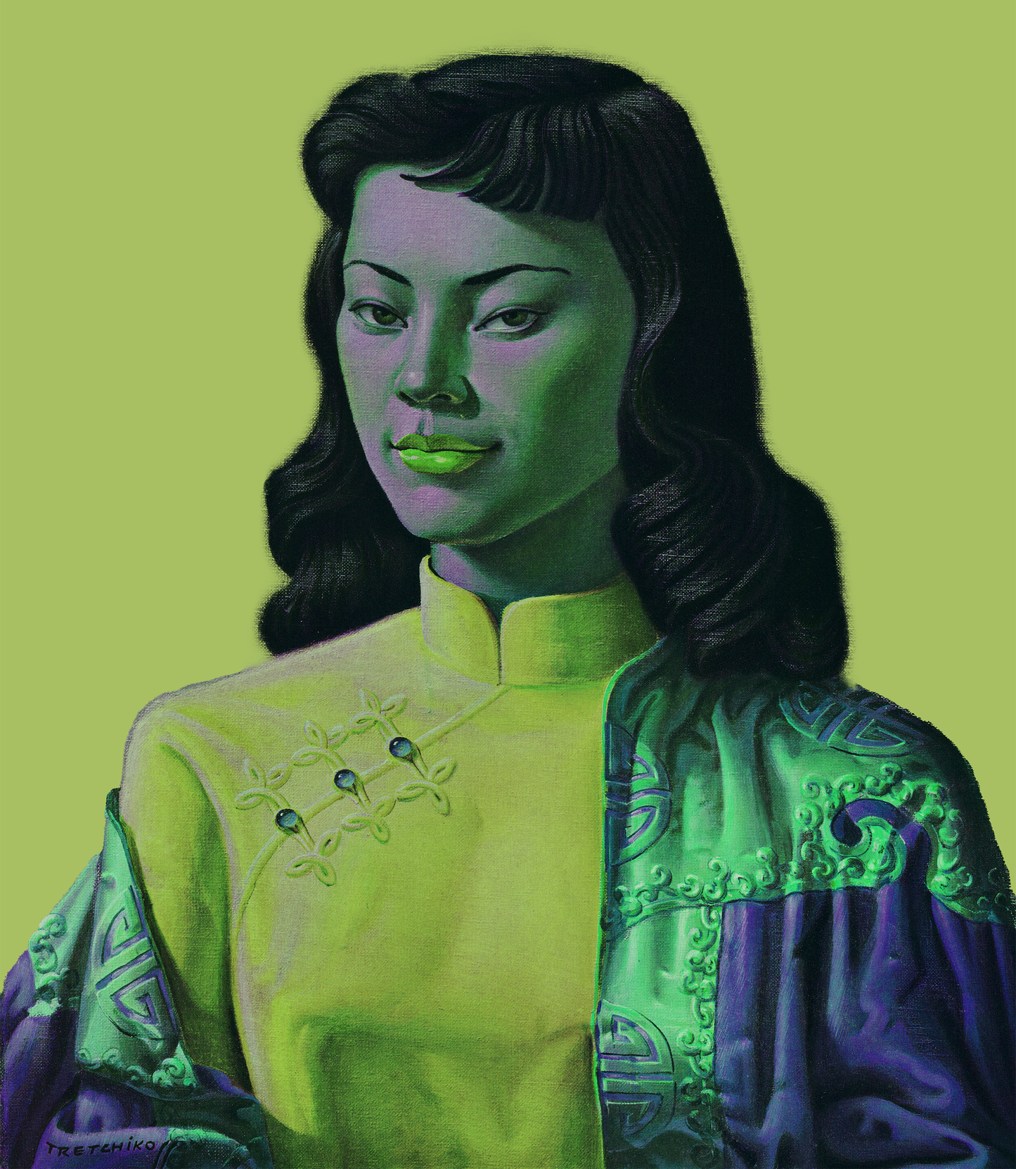 Miss Wong Contemporary - Tretchikoff Print