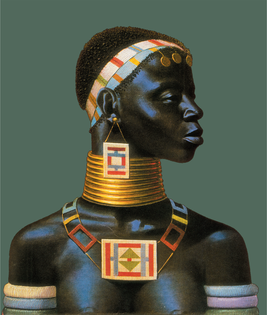 Ndebele Woman Contemporary - Tretchikoff Print