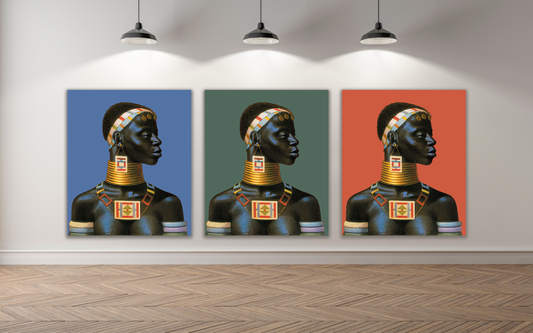 Ndebele Woman Contemporary Multiples - Tretchikoff Print