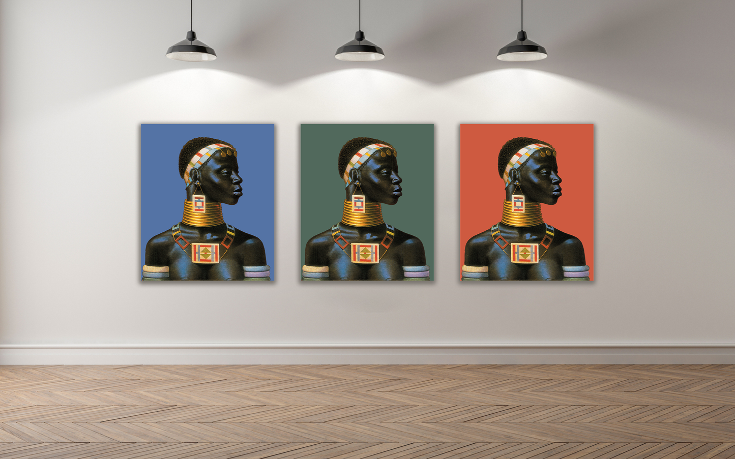 Ndebele Woman Contemporary Multiples - Tretchikoff Print