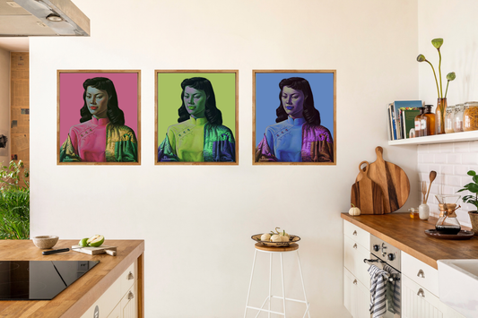 Miss Wong Contemporary Multiples - Tretchikoff Print