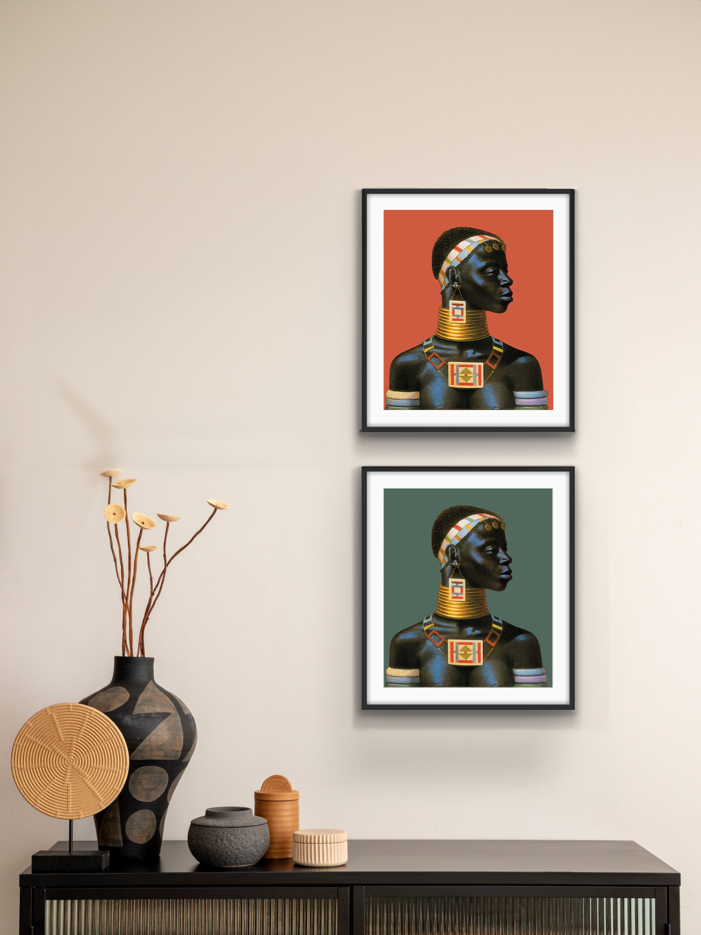 Ndebele Woman Contemporary Multiples - Tretchikoff Print