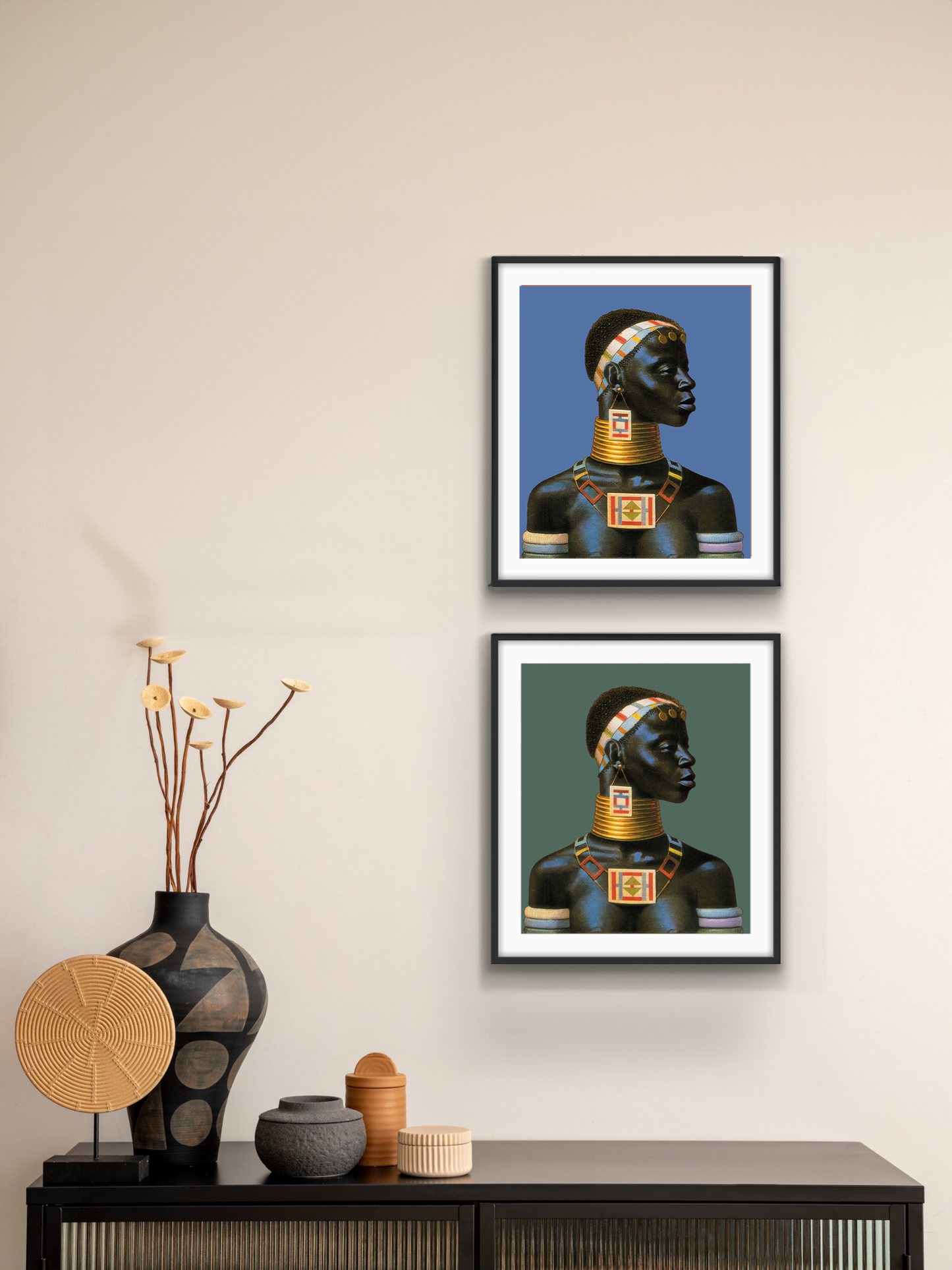 Ndebele Woman Contemporary Multiples - Tretchikoff Print