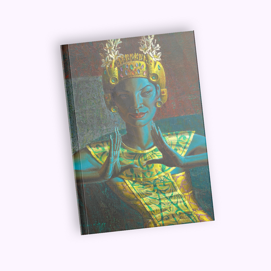 Balinese Dancer Close Up Notebook - Tretchikoff