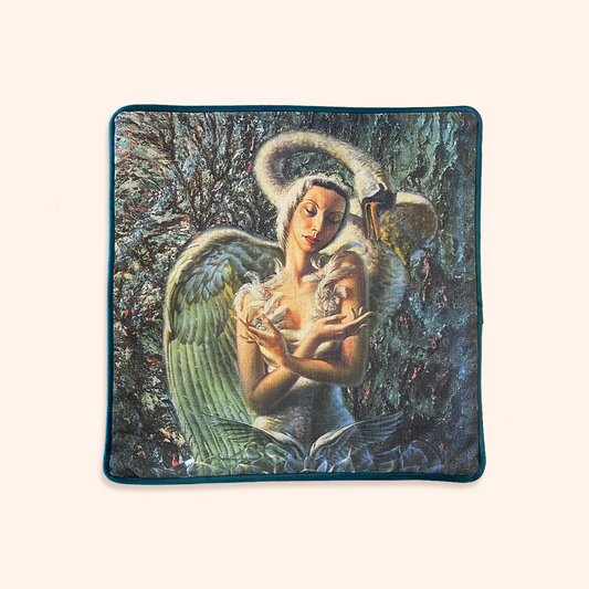 Dying Swan Square Cushion Cover - Tretchikoff