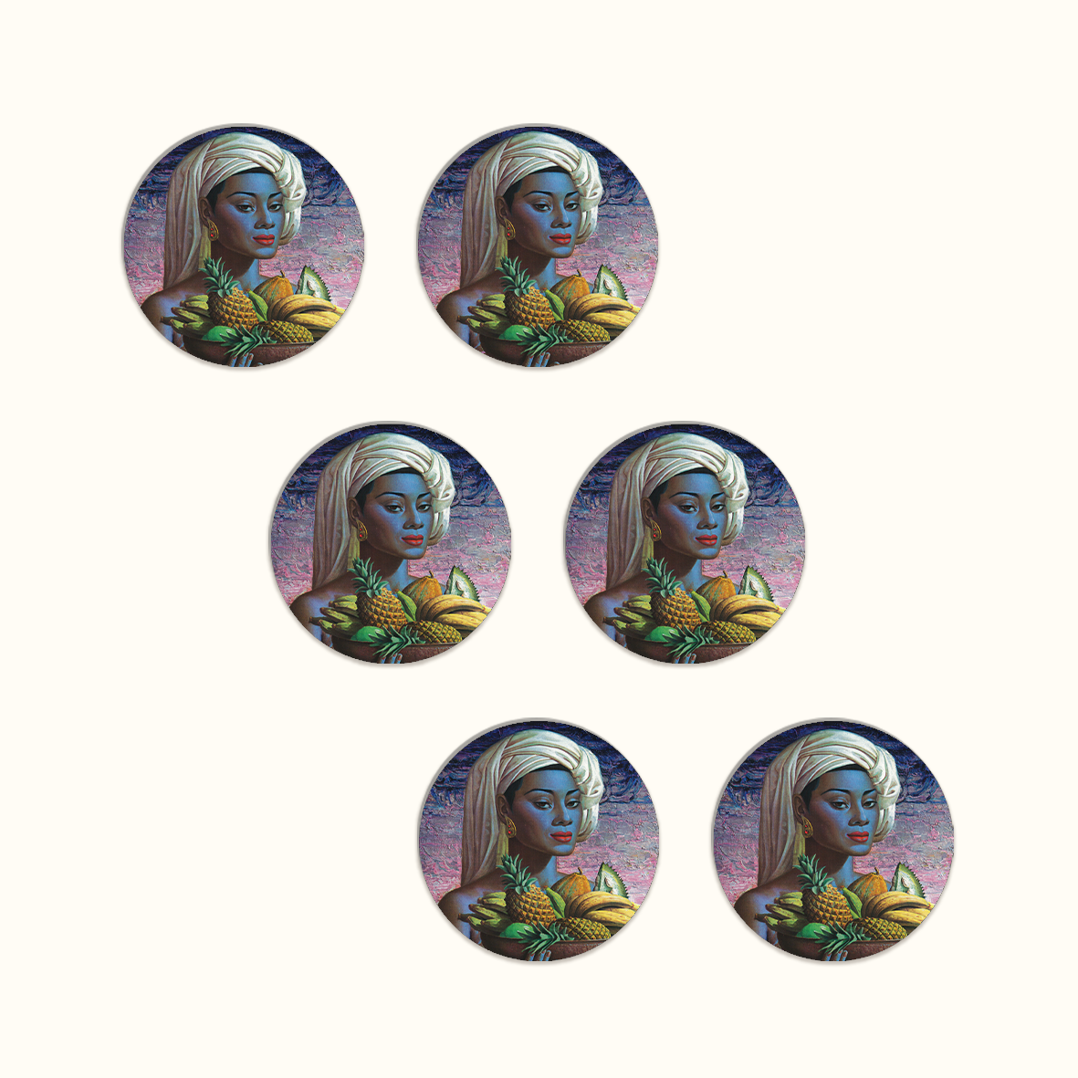 Fruits of Bali Coaster Set - Tretchikoff