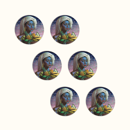 Fruits of Bali Coaster Set - Tretchikoff