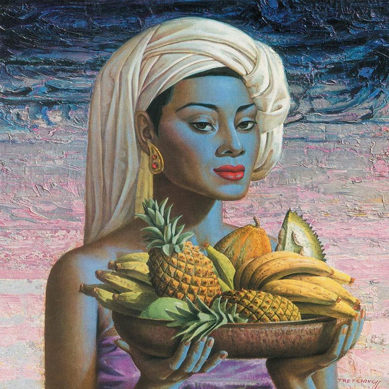 Fruits of Bali Wallpaper - Tretchikoff