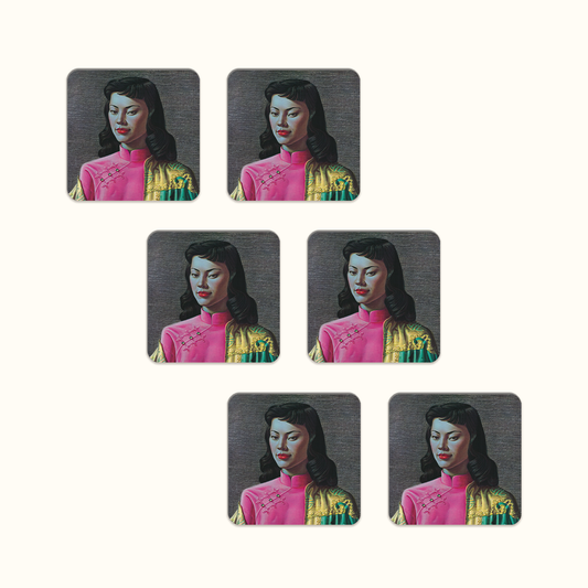 Miss Wong Coaster Set - Tretchikoff