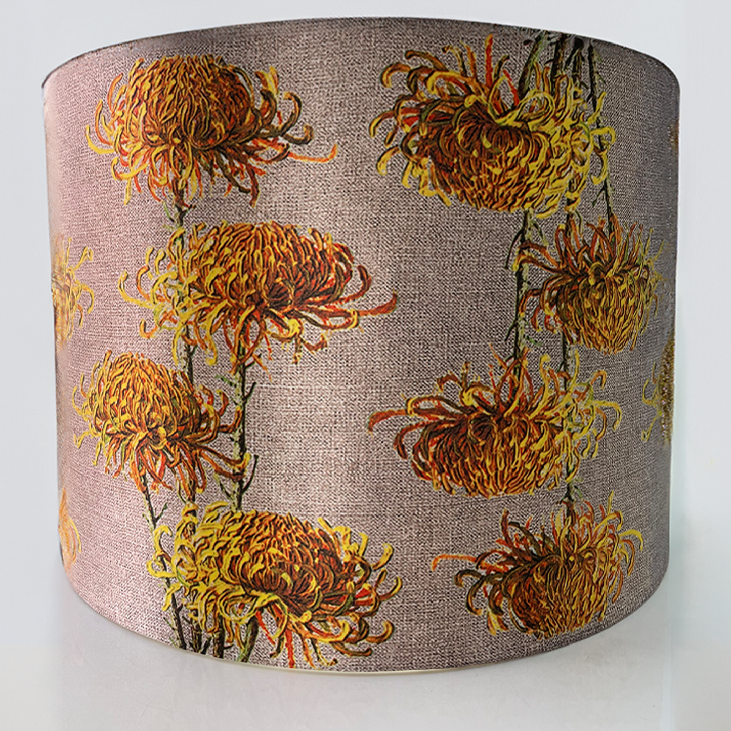 Chrysanthemums Lampshade - Tretchikoff