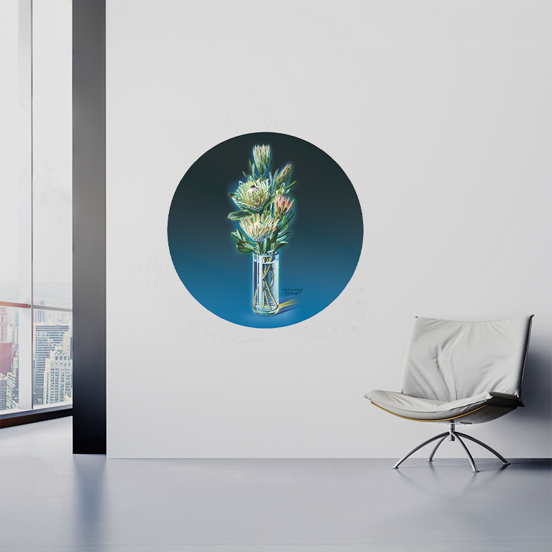 Proteas | Premium Vinyl Wall Decal | Tretchikoff