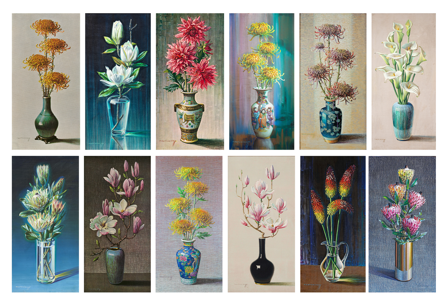 Collection of Vases | Tretchikoff Poster