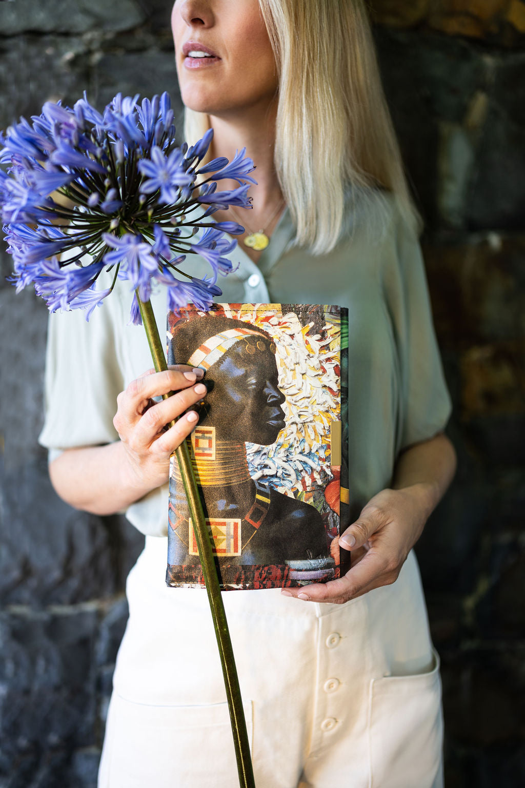 Wren Design ProtectPaper® Notebook Organiser - RED - Tretchikoff Collage