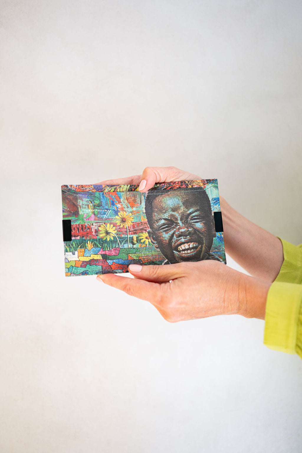 Wren Design ProtectPaper® Slim Wallet - MUSIC - Tretchikoff Collage