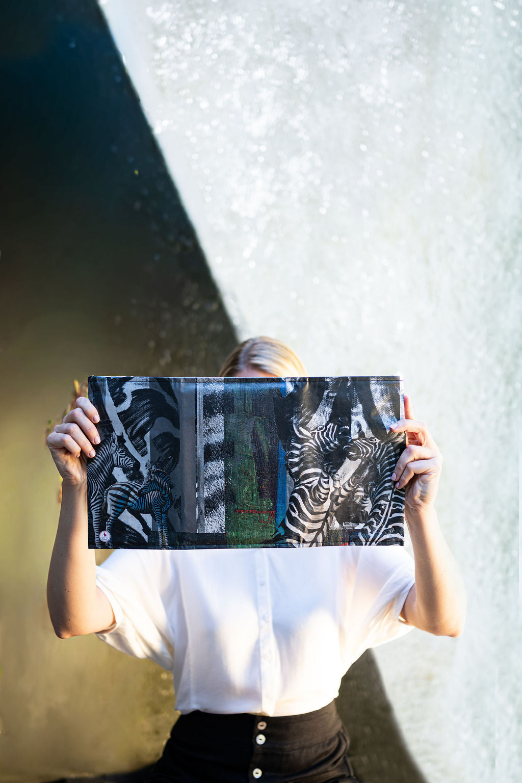 Wren Design ProtectPaper® Notebook Organiser - ZEBRA - Tretchikoff Collage