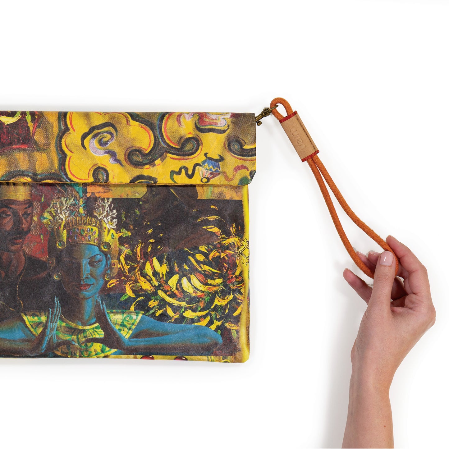 Wren Design ProtectPaper® Laptop Sleeve - GOLD - Tretchikoff Collage