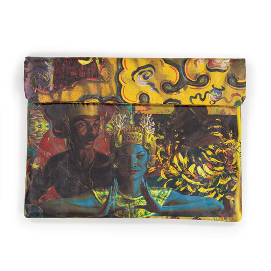 Wren Design ProtectPaper® Laptop Sleeve - GOLD - Tretchikoff Collage
