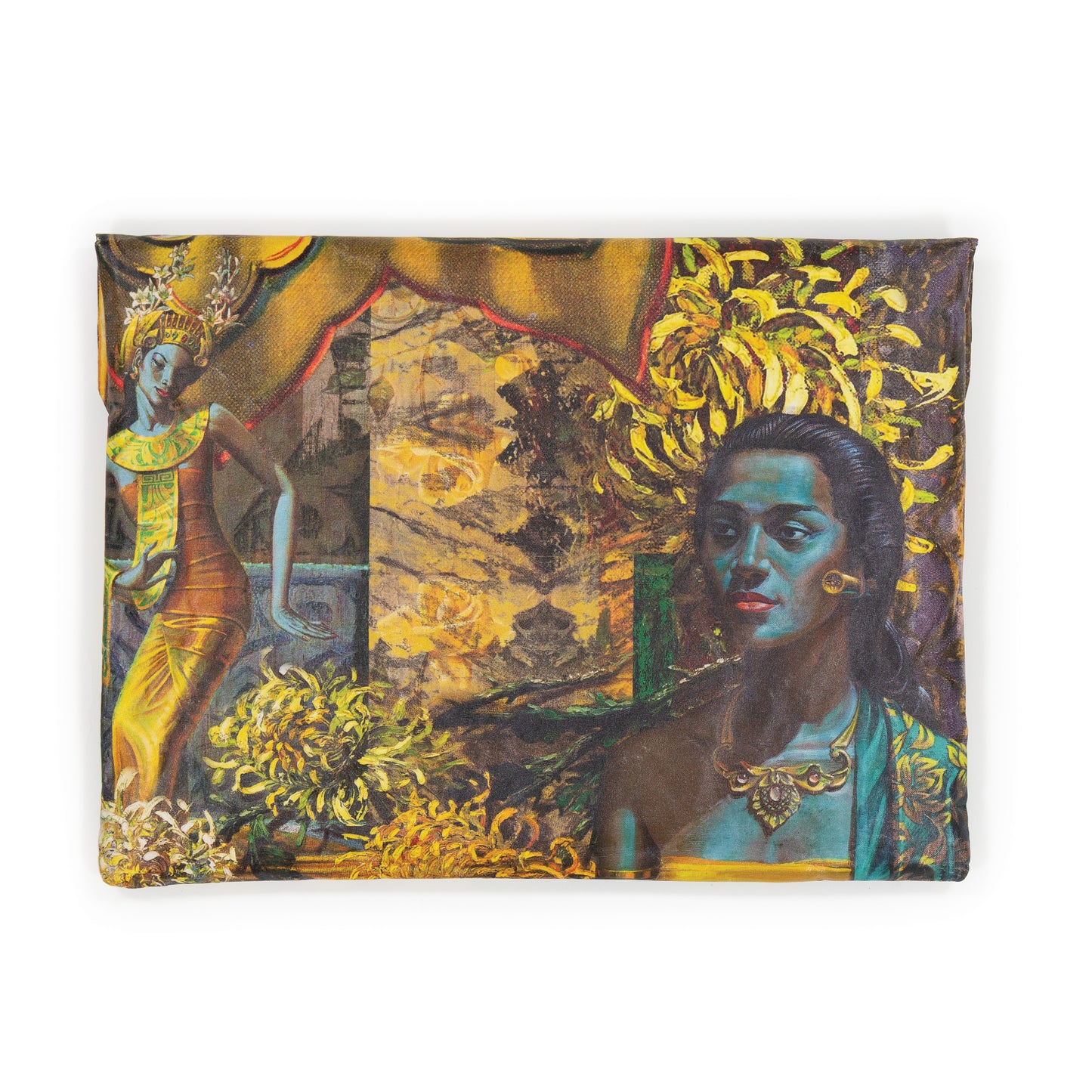 Wren Design ProtectPaper® Laptop Sleeve - GOLD - Tretchikoff Collage