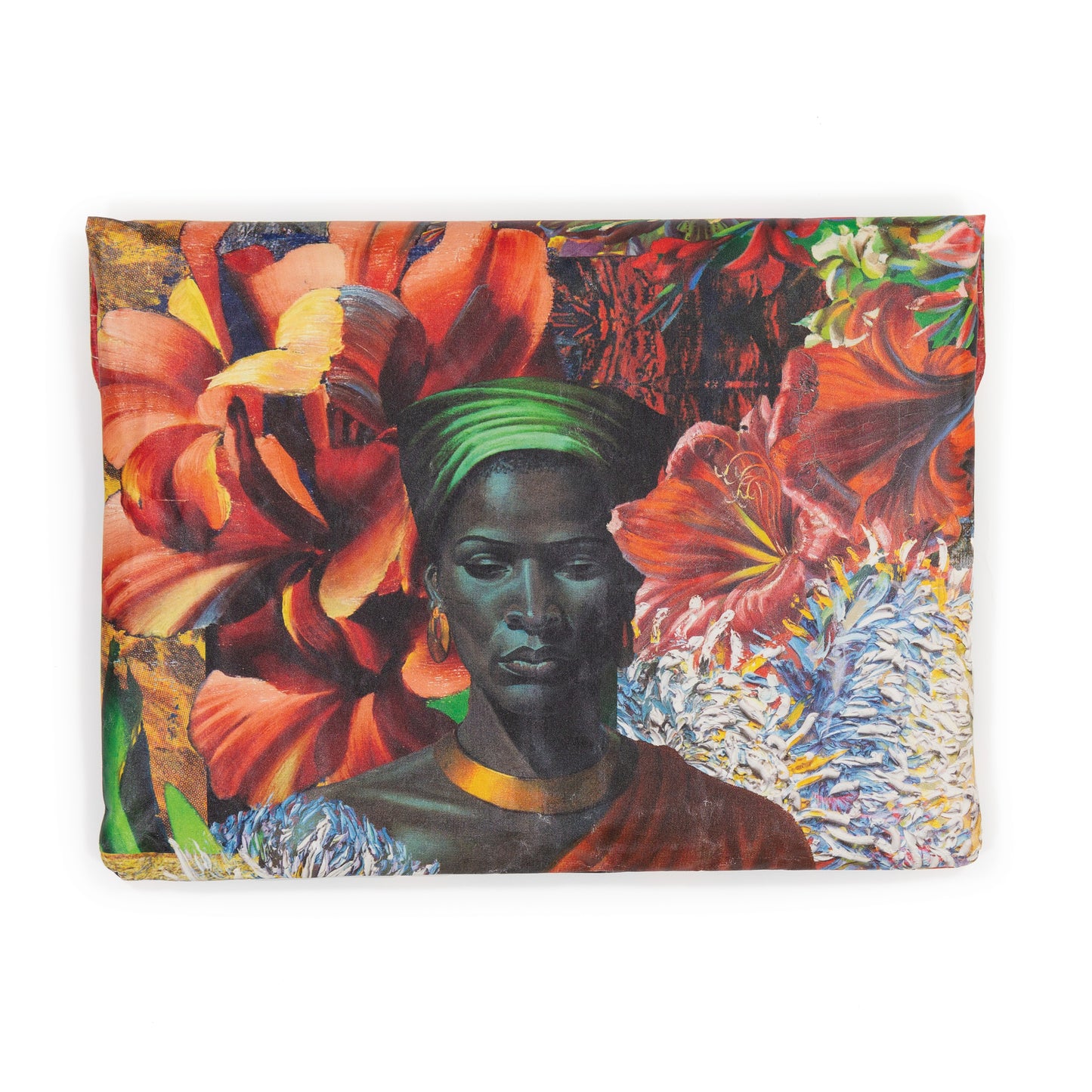 Wren Design ProtectPaper® Laptop Sleeve - RED - Tretchikoff Collage