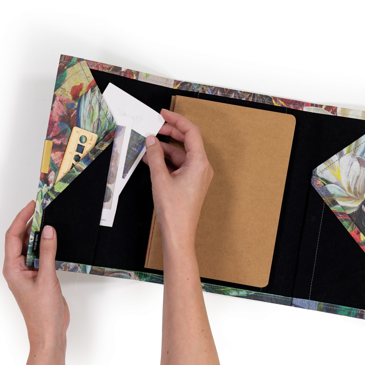 Wren Design ProtectPaper® Notebook Organiser - BOTANICALS - Tretchikoff Collage