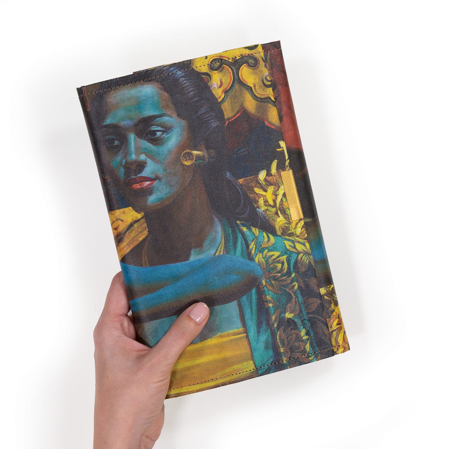 Wren Design ProtectPaper® Notebook Organiser - GOLD - Tretchikoff Collage