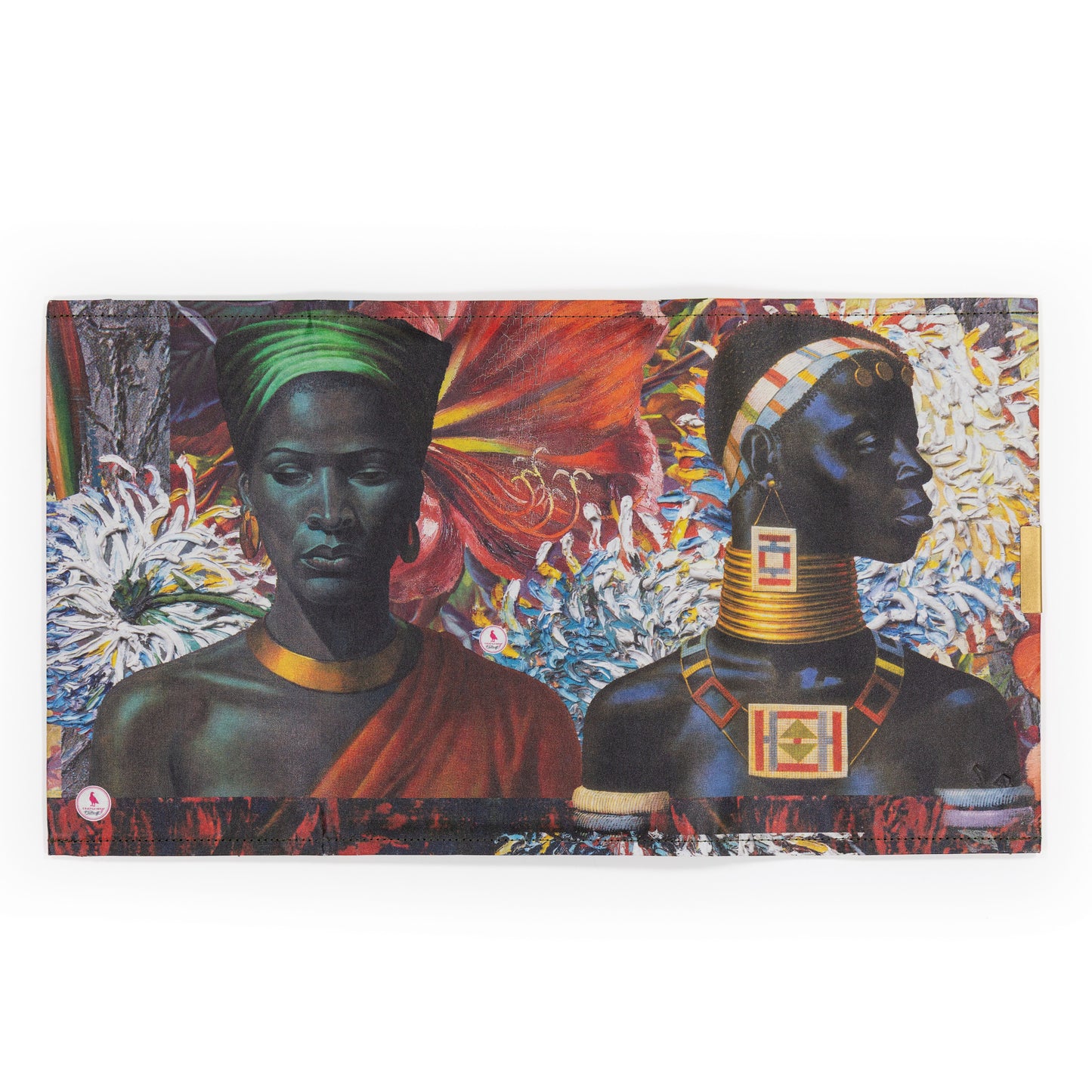 Wren Design ProtectPaper® Notebook Organiser - RED - Tretchikoff Collage