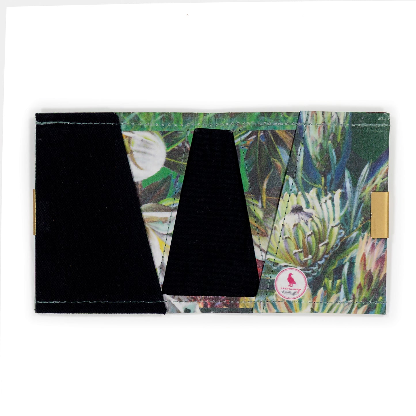 Wren Design ProtectPaper® Slim Wallet - BOTANICALS - Tretchikoff Collage