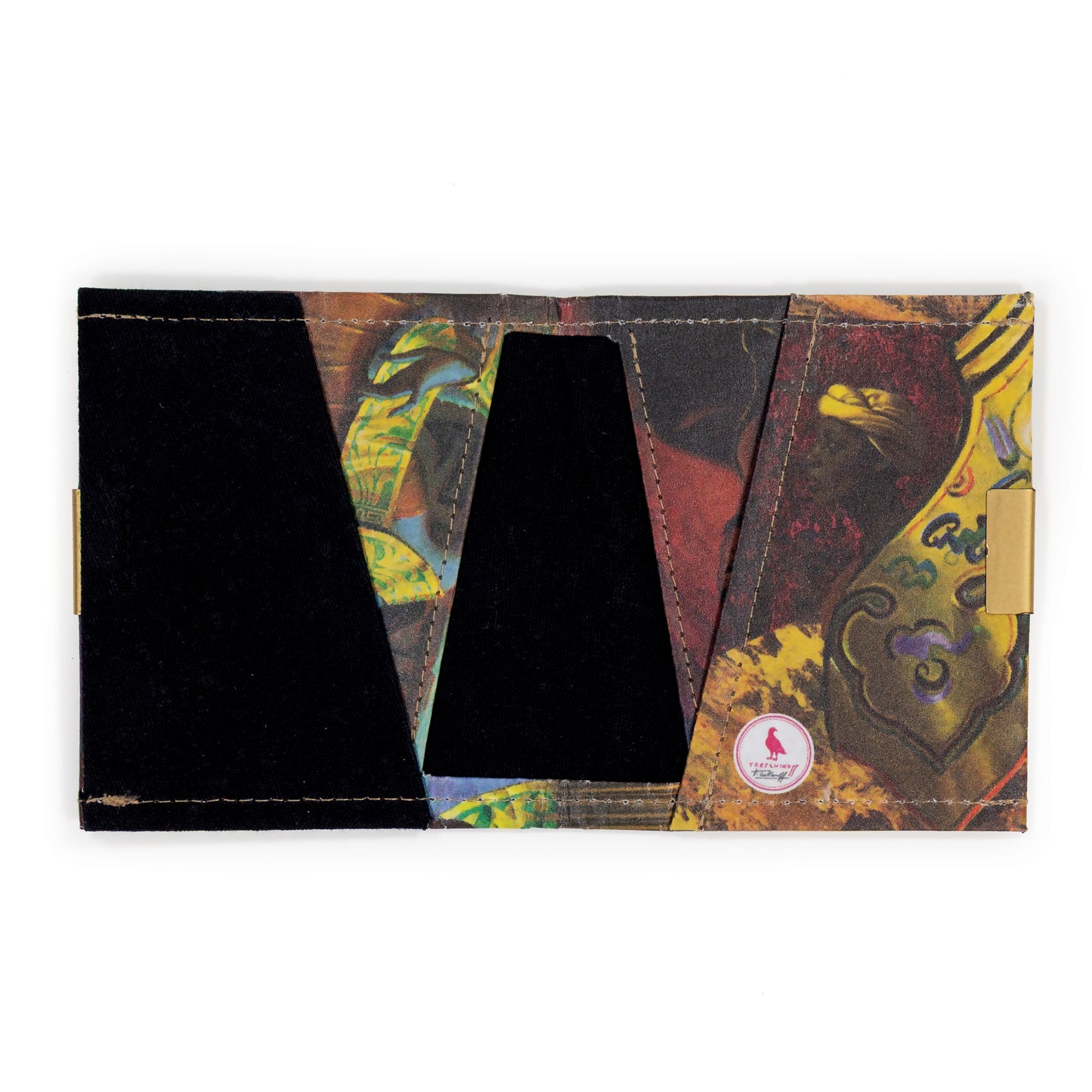 Wren Design ProtectPaper® Slim Wallet - GOLD - Tretchikoff Collage