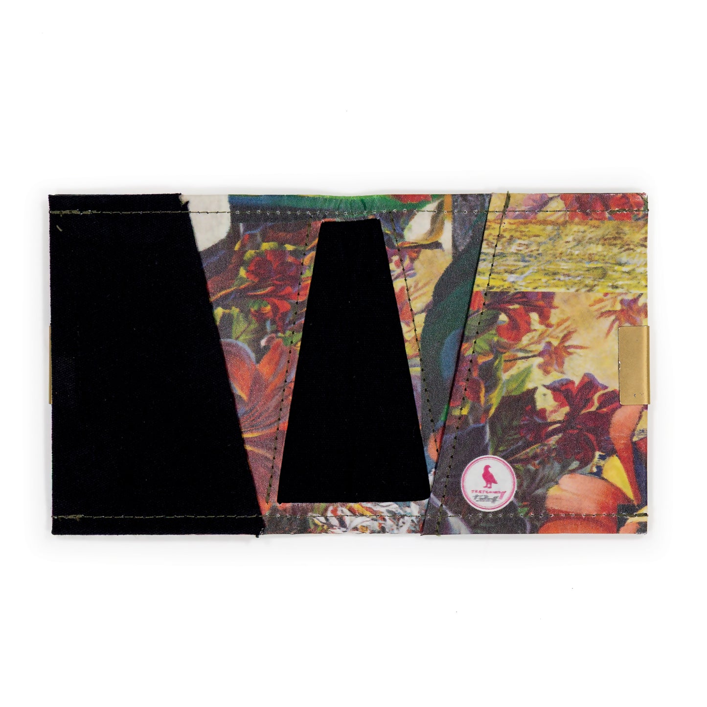 Wren Design ProtectPaper® Slim Wallet - RED - Tretchikoff Collage