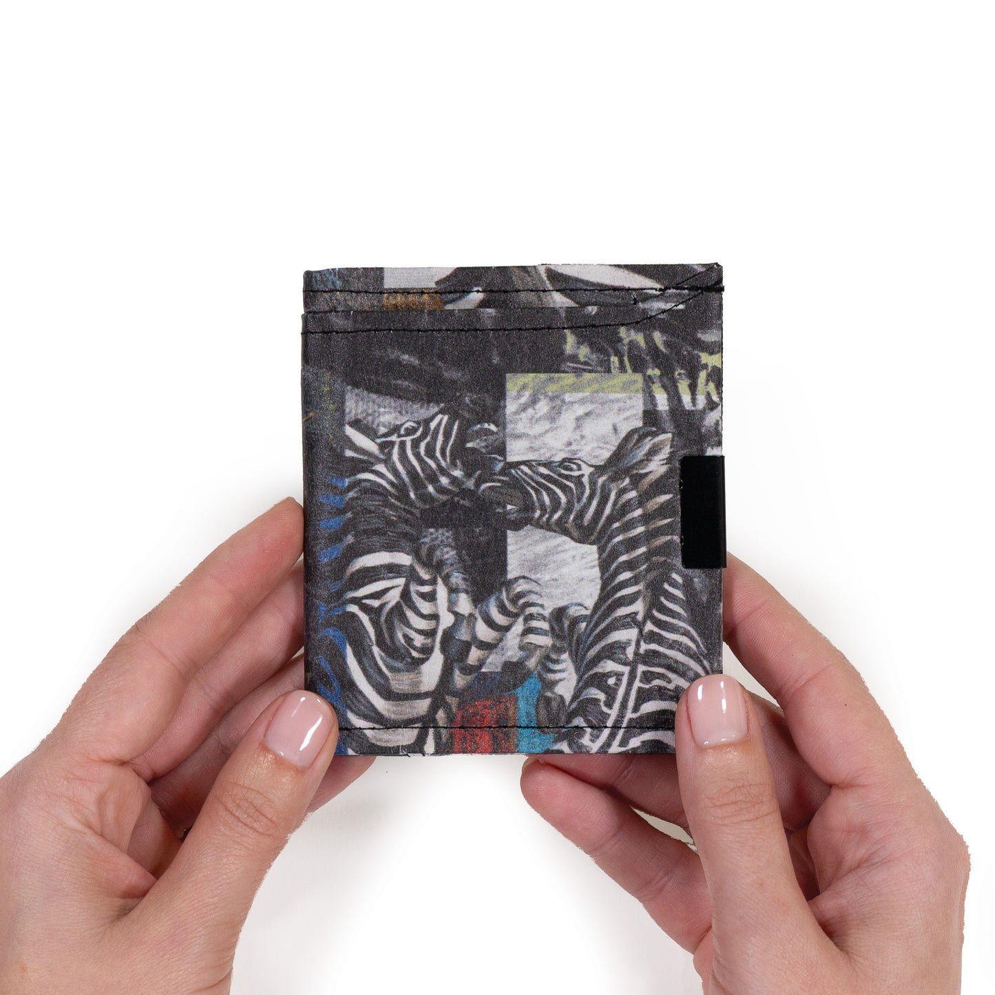 Wren Design ProtectPaper® Slim Wallet - ZEBRA - Tretchikoff Collage