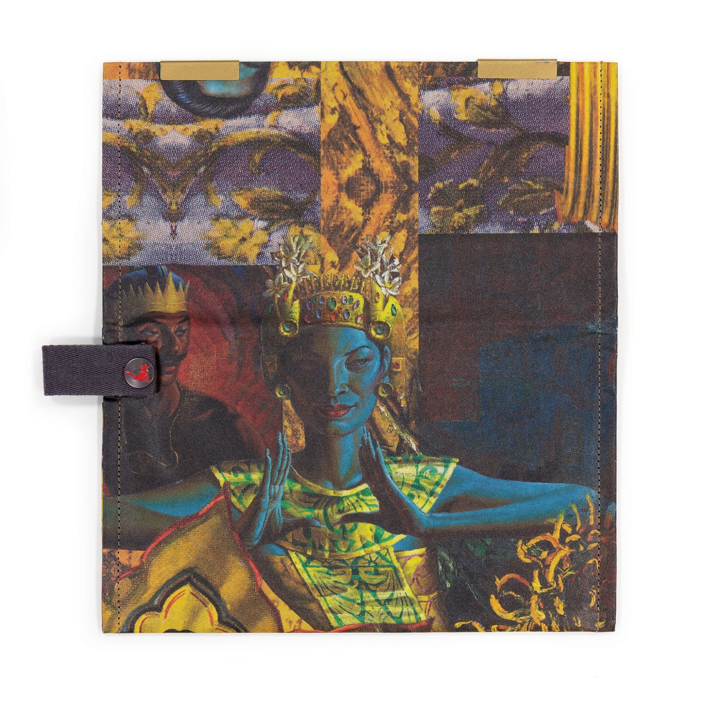 Wren Design ProtectPaper® Travel Organiser - GOLD - Tretchikoff Collage