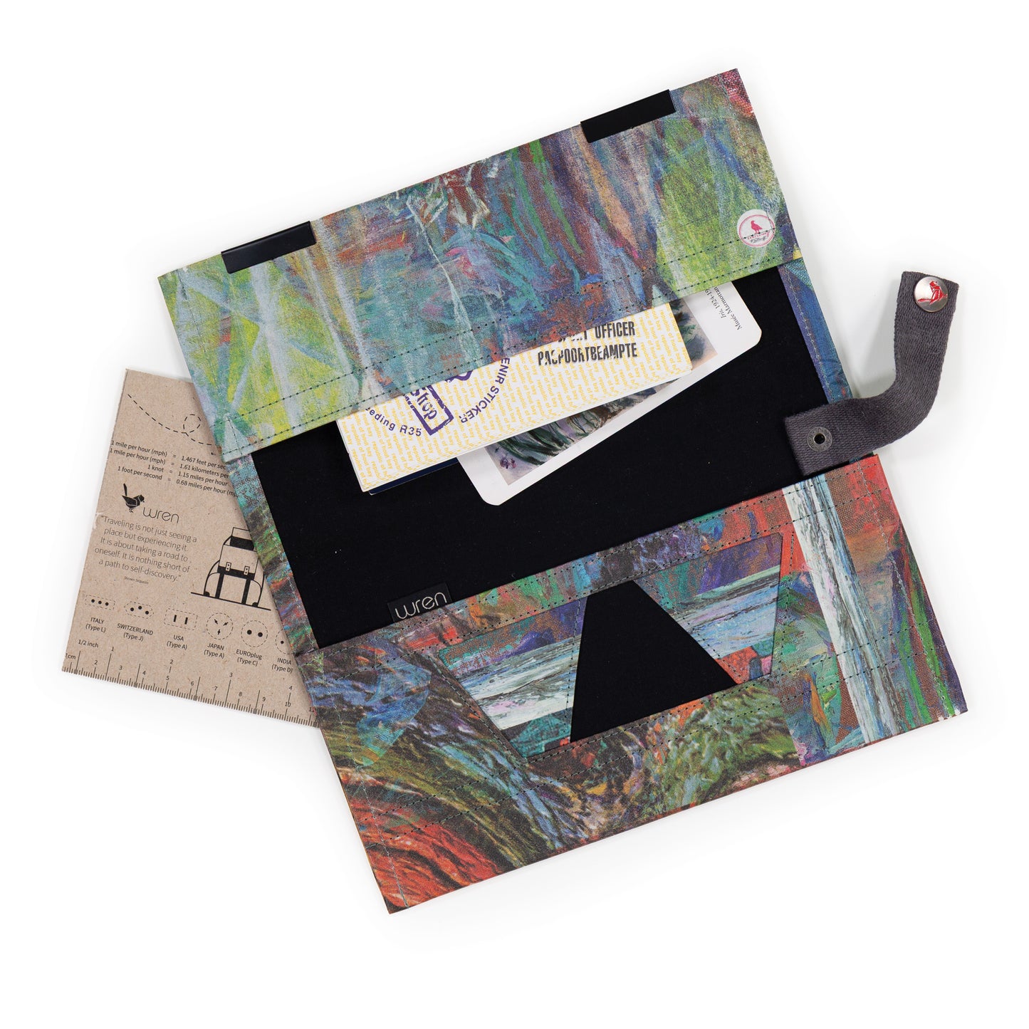 Wren Design ProtectPaper® Travel Organiser - MUSIC - Tretchikoff Collage