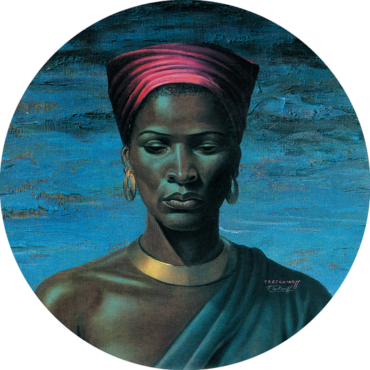 Zulu Girl | Premium Vinyl Wall Decal | Tretchikoff