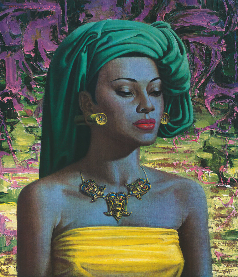 Chinese Girl The Green Lady 1952 Tretchikoff Print chinese-girl-the-green-lady-1952-tretchikoff-print